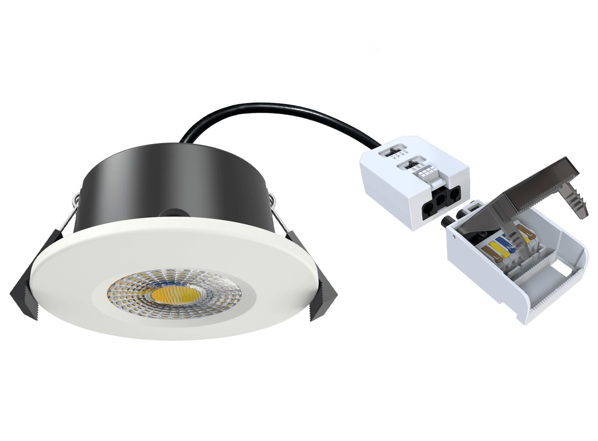 W50 Tilt IP65 Fire-Rated Downlight