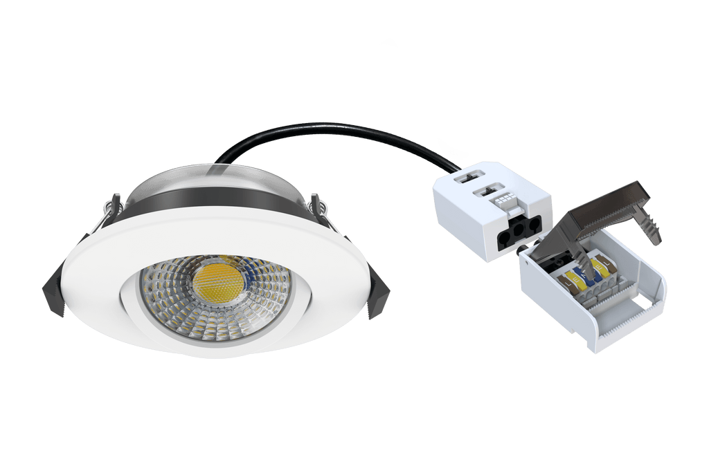 Y50 Tilt IP65 Fire-Rated Downlight