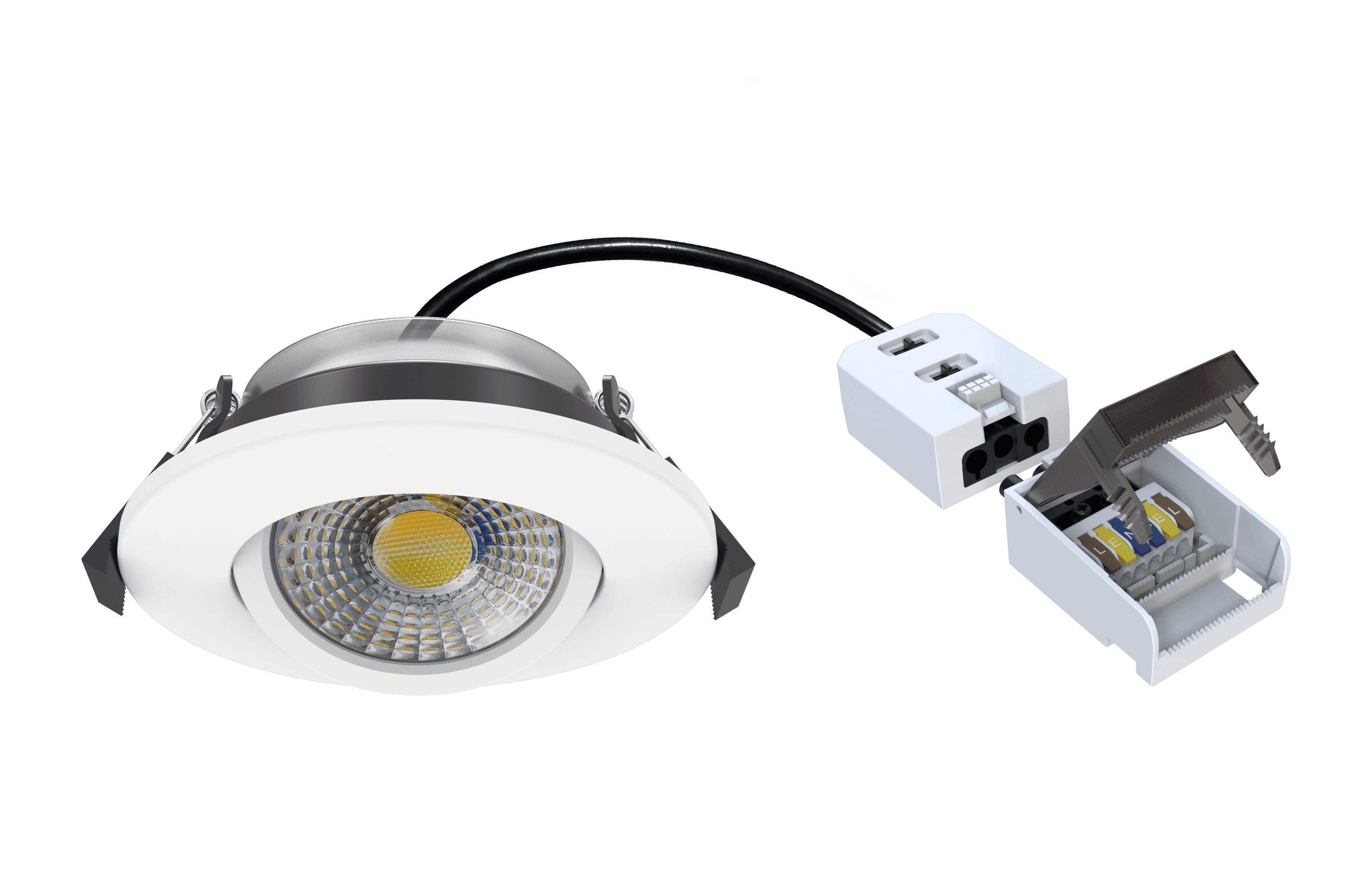 Y50 Tilt IP65 Fire-Rated Downlight